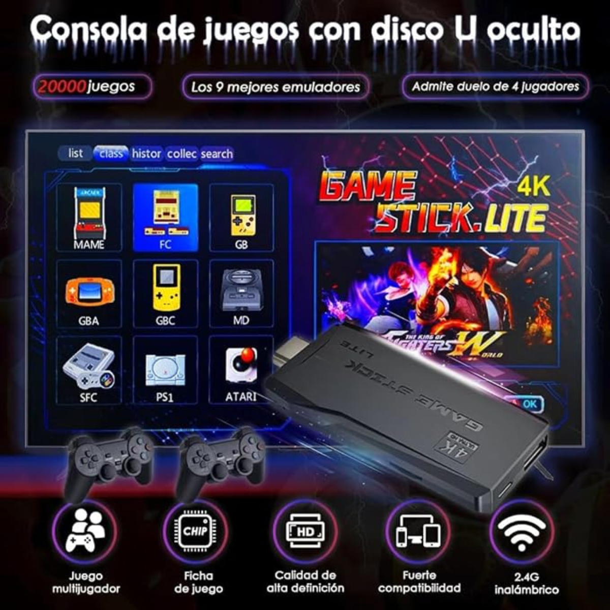 Consola Retro Arcade