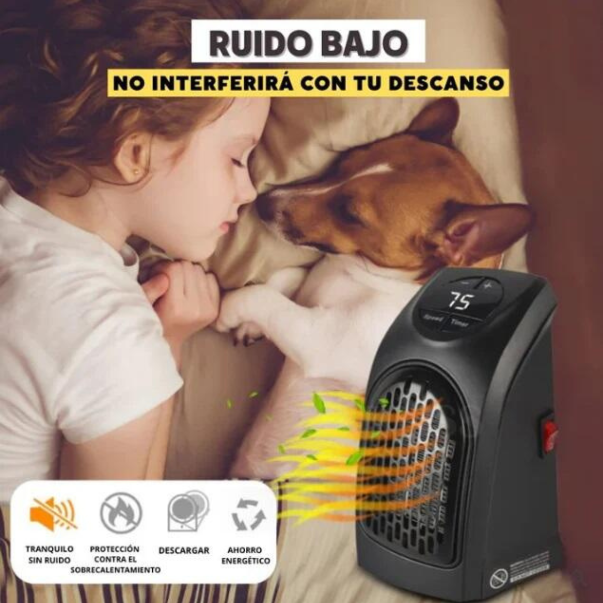 Mini calentador 400W