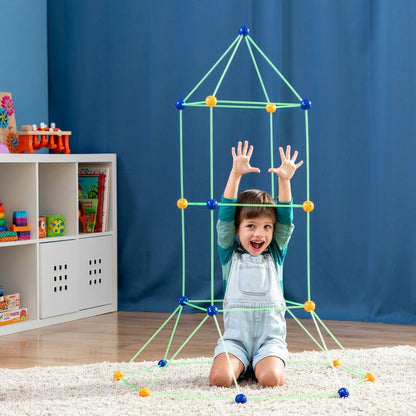 Kit de Construcción de Fuertes para Niños Archikitt