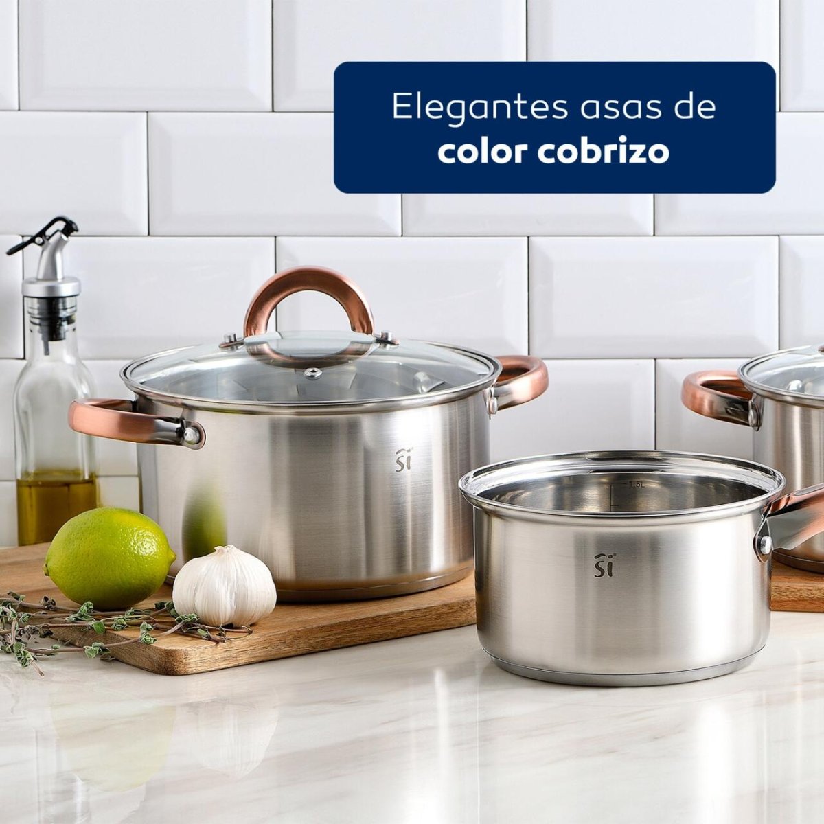 Batería de Cocina 5 Piezas San Ignacio Onil