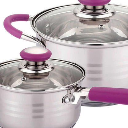 Batería Cocina Set 8 Piezas Chef Hannover