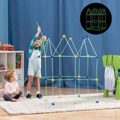 Kit de Construcción de Fuertes para Niños Archikitt